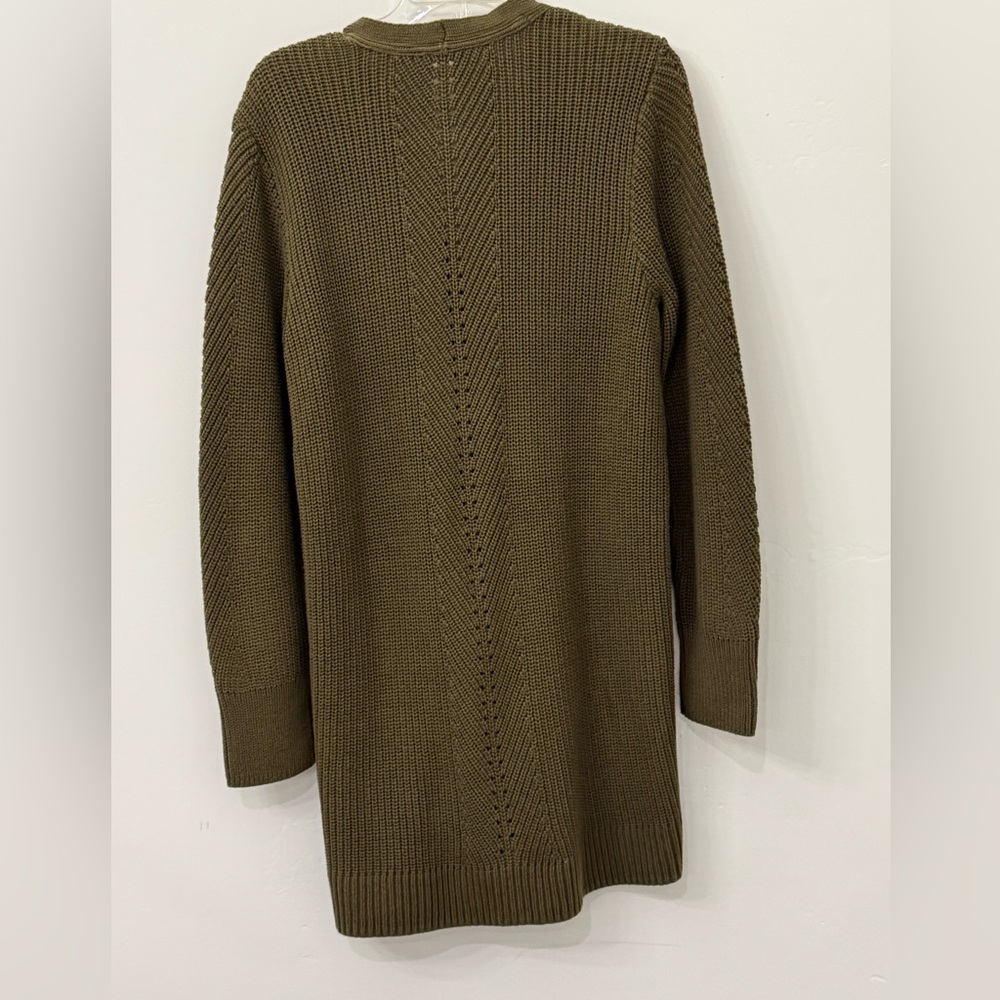 Soft Surroundings Enchanted Forest Cardigan
Cable Knit Sweater Embroidered Bead - Picture 4 of 9